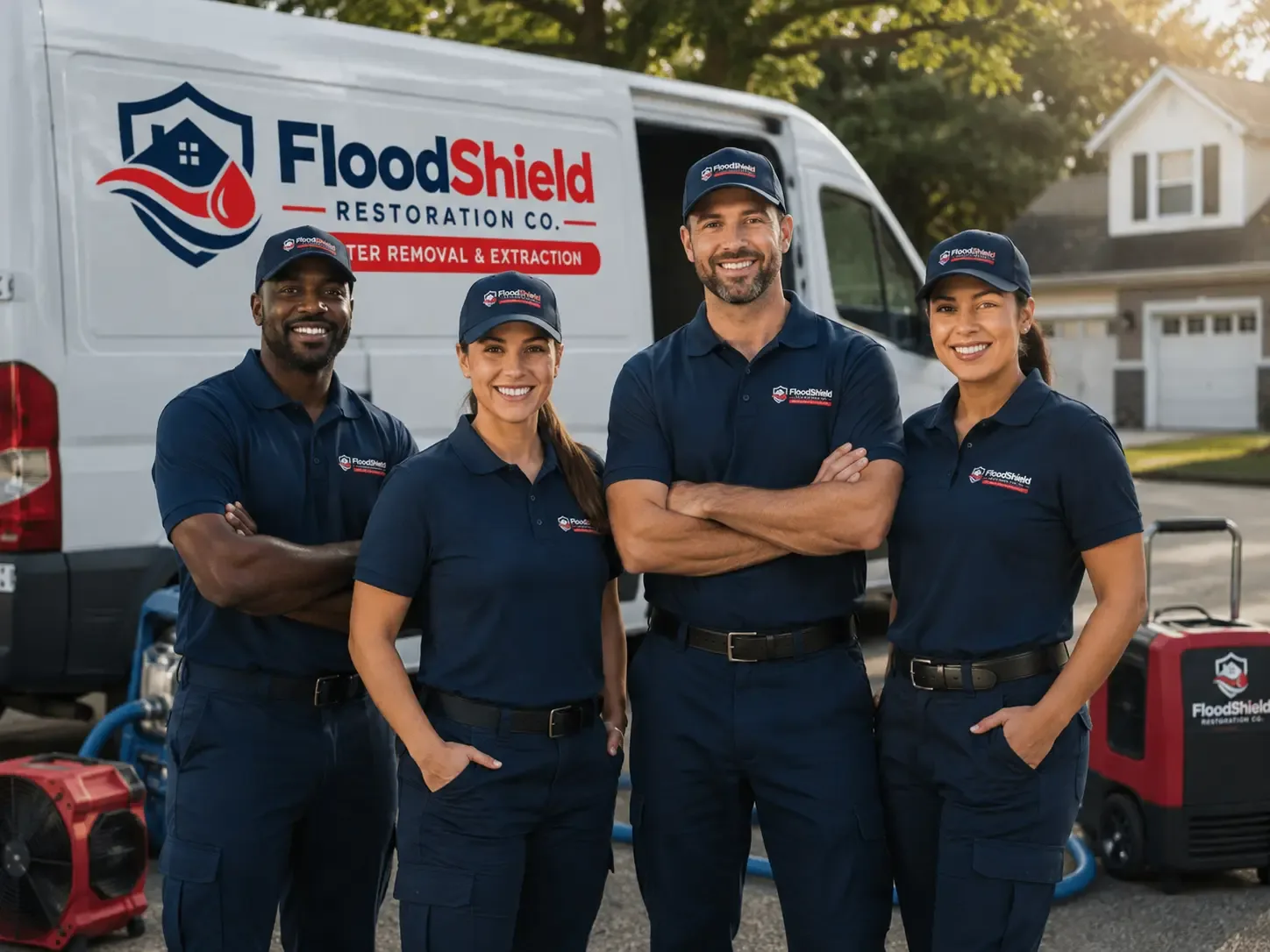 Flood Damage Restoration company in Lopez, PA